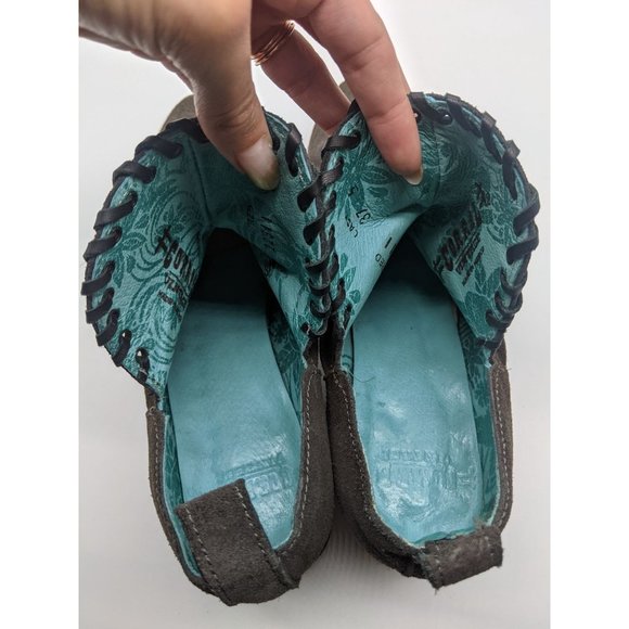 Corral Boots Smoke Woven Ankle Boots 8.5 - Picture 8 of 11